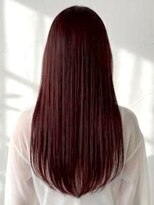 ミロアヴィタ 平尾(miroa vita)&nbsp;髪質改善ストレート ダークブラウン 20代 髪質改善 艶髪