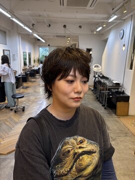 クラフト 福津(CRAFT) ショートにパーマ