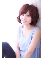 オーロ(ORO)&nbsp;大人かわいいピンクゴールドボブ