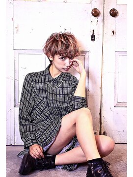 シエナ 渋谷(Siena) siena ムラハイライトマッシュxアイスピンクブラウン