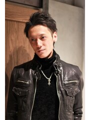 ★Ms hair★mens　otona Black 04