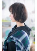 優しげ・・カジュアル☆フェミニンボブ