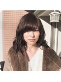 柔らかパーマ・重めミディアム