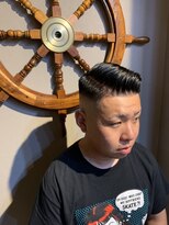 バーバー スタジオ ラフテル(Barber Studio RAFTEL)&nbsp;七三分けスキンフェード