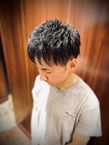 ヒロギンザ 田町店(HIRO GINZA)&nbsp;【髪質改善】ツーブロックアイロンパーマ／ヒロ銀座／理容室／