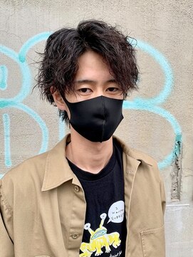 テダ(Te'Da) 無造作　ツイストパーマ　束感カット