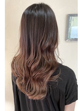 ベルベットヘア 千早店(Velvet hair) 暖色ベージュエアタッチ　【福岡 聖容】