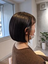 アンド(&.)&nbsp;こなれ感のある切りっぱなしボブ♪