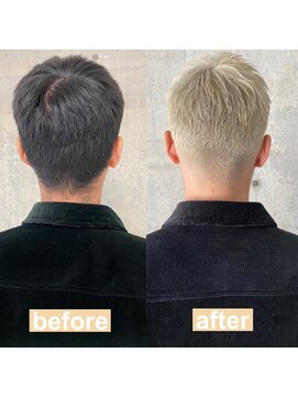 ロンドガルマン 名古屋(Lond GULLMAN) 【Lond GULLMAN 網干雄輝】ビフォーアフター3