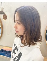 コエル(coel)&nbsp;透明感カラー/ミディアムボブ