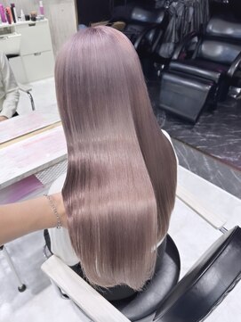 リル 溝の口(LiL) ショコラミルクティーブラウン/溝の口/ブリーチ/ダブルカラー