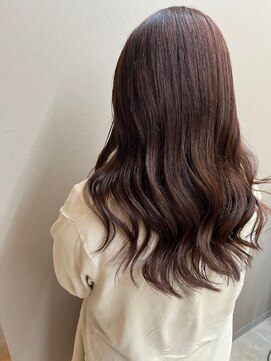 コワフュールエミカ(coiffure EMIKA) 大人女性_愛されピンクブラウン