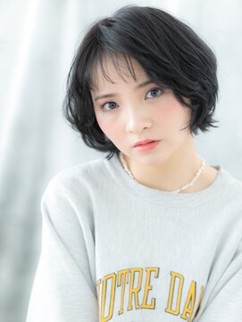 ドクターズ サロン ラブ(Dr's Salon LAB) レトロガーリー♪黒髪マニッシュショートa古河20代30代40代