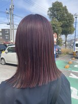 コワフュールトーリ フジグラン店(COIFFURE TORI)&nbsp;ブリーチカラー・ピンク