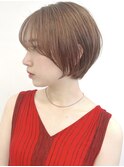 【Say.福岡】ショートボブ×ニュアンスカラー×アッシュベージュ