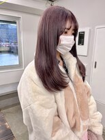 サンデイズド(SUNDAZED) 透明感☆艶髪ラベンダーベージュカラー☆髪質改善