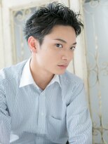 モッズ ヘア 福岡姪浜店(mod's hair) mod's姪浜/アップバングアッシュブラックツイストスパイラルg