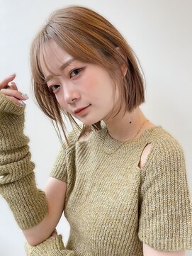 ラ ブレス なんばスカイオ(LaBless) 小顔補正立体カット×ナチュラルボブ