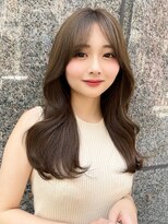 ルームバイシー 新宿(Loom. by Sea)&nbsp;大人ガーリー×ダークアッシュ[似合わせカット/ミディアム]