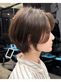 くびれショート/前髪なし