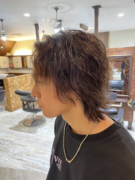 ラズリーヘアー(LAZLY HAIR) メンズウルフスタイル