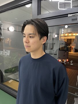 ウェルネス(Wellness) マッシュパーマウルフ波巻きハイライト7