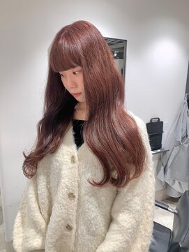 ゴウトゥデイ 渋谷MODI店(GO TODAY) ピンクブラウン ダブルカラー ケアブリーチ <渋谷/渋谷駅>