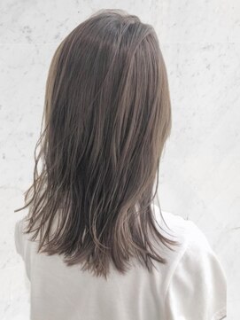 ブルー(BLUE) ラベンダーグレージュ 透明感カラー mt___213r