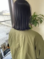 ルフテ(LOFTE)&nbsp;ミディアムボブ×暗めグレージュ☆