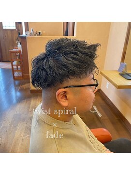 シェロヘア(cielo HAIR) フェード×ツイスパ
