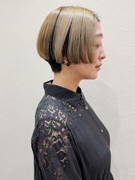 プフ 伏見(puf) [puf 伏見/丸の内/栄/名古屋]ハイライトトランクスボブ★曽我