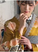 華やかに☆〈成人式〉着付け・ヘア・メイク・レンタル全部一式☆