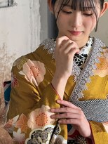 サロンドアンジェ&nbsp;華やかに☆〈成人式〉着付け・ヘア・メイク・レンタル全部一式☆