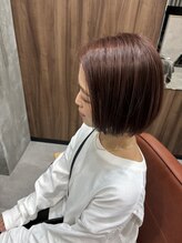 ミータイム(me-time) 柔らかぱっつんボブ