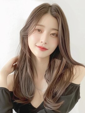 レヴ 草加店(LEV.) イメチェン 外はね ボブ 美髪 ワイドバング ブルーブラック