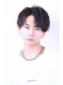 刈り上げマッシュ　6：4パート