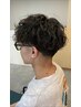 【メンズ限定パーマ】カット＋ツイストorスパイラルパーマ＋marbb＋Tr /14000