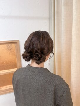 ソノ(sono) ひつじヘア　ツインヘア　参列ヘア