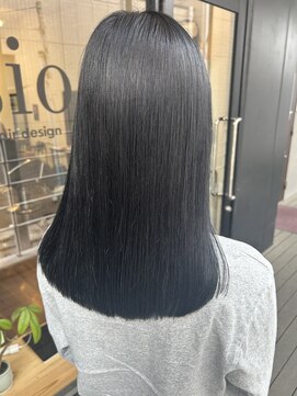 シオ ヘアー デザイン(Sio. hair design) 暗くてもわかる透明感