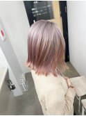 ツートンカラーグラデーションカラーブリーチダブルカラー横浜駅