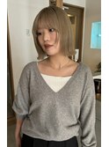 Blond BOB