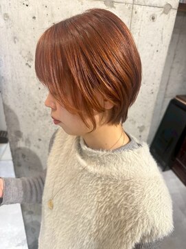 コメル(comeLe) orange×ショートボブ