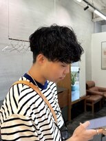 ニール シトロン 名古屋 伏見 丸の内(NEELU citron)&nbsp;[Neelu_take]メンズマッシュシャドウパーマ