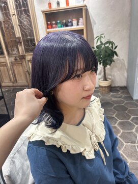 エレン 向ヶ丘遊園 登戸(ELEN) 【ラベンダーカラー】向ヶ丘遊園/ブリーチカラー