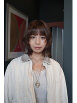 チヴォリ(CIVOLI)&nbsp;透け感ショートウルフ×エアリーバング