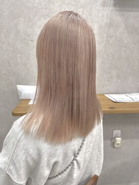 ビューティーサロン ガーデン(beauty salon garden) 色落ちも可愛いミルクティーカラー ☆担当 蒼☆