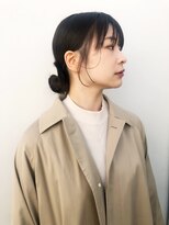 ドロップ(drop)&nbsp;ゆるっとタイトな後れ毛アレンジ