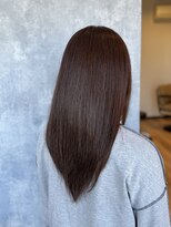 レジェ(LEGE)&nbsp;バーガンディカラーで大人のツヤ髪