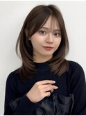 くびれレイヤー/顔まわりカット/レイヤーカット/小顔ヘア