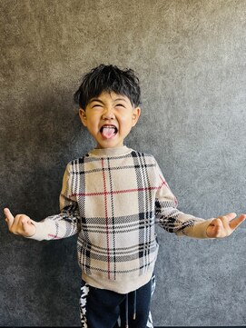 ベース(BASE) Cafe&Barber BASE×キッズメッシュ